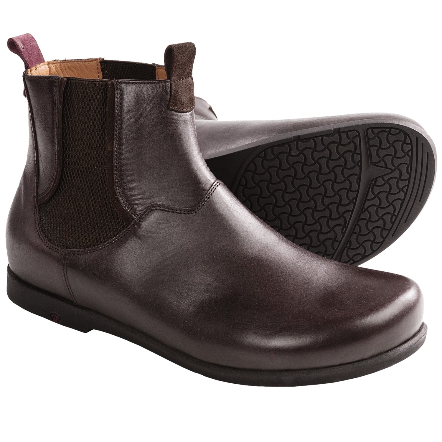 Footprints by Birkenstock Hamburg Boots - Leather (For Men) in Dark ...