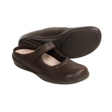 Footprints by Birkenstock Monza Shoes - Leather Slip-Ons (For Women) in Chocolate - Closeouts