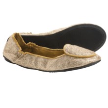 Footzyfolds Sugar Shoes - Slip-Ons (For Women) in Gold - Closeouts