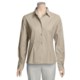 Forest & Hue Stretch Poplin Shirt - Reg and Plus Size, Long Sleeve (For Women)