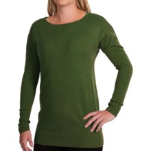 Forte Cashmere Dolman Pullover Sweater - 7gg Cashmere (For Women) in Pine Forest - Closeouts