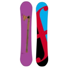 Forum Holy Moly II Snowboard in 158 Graphic/Red Bottom - Closeouts