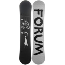Forum Manual Snowboard in 153 Graphic/White Tonal Zig Zag - Closeouts