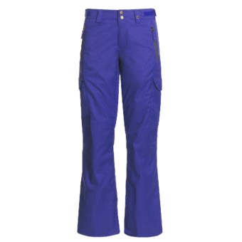 Foursquare Bevel Snow Pants - Waterproof, Insulated (For Women) in Ink