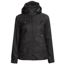 Foursquare Chrissy Shell Jacket (For Women) in Blackout - Closeouts