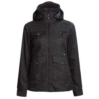 Foursquare Chrissy Shell Jacket (For Women) in Blackout