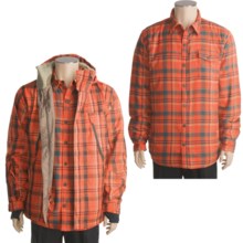 Foursquare Melnick Jacket - 3-in-1 (For Men) in Crossroad Currant - Closeouts