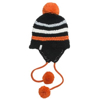 Foursquare Skinny Checks Beanie Hat (For Women) in Blackout