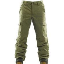 Foursquare Studio Snowboard Pants - Waterproof (For Men) in Green Beret - Closeouts