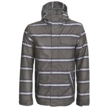 Foursquare Truss Jacket - Insulated (For Men) in Cast Iron Draft Lines - Closeouts