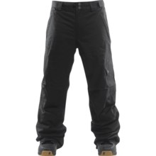 Foursquare Work Snowboard Pants - Waterproof, Insulated (For Men) in Blacktop - Closeouts