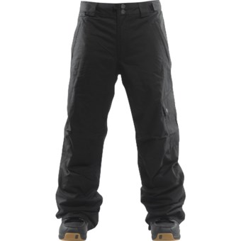 Foursquare Work Snowboard Pants - Waterproof, Insulated (For Men) in Blacktop