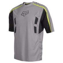 Fox Racing Attack Bike Jersey - Short Sleeve (For Men) in Grey - Closeouts