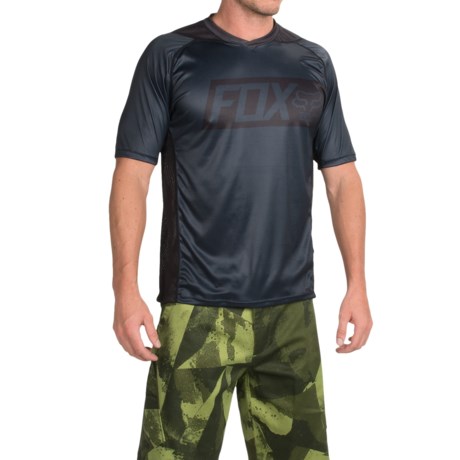 Fox Racing Attack Cycling Jersey Short Sleeve For Men
