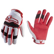 Fox Racing Digit Mountain Bike Gloves (For Men and Women) in Red/White - Closeouts