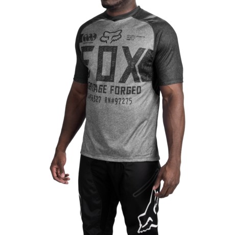 Fox Racing Indicator Logo Cycling Jersey - Short Sleeve