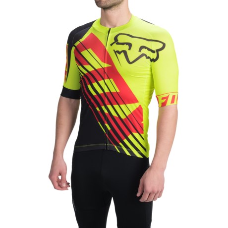 Fox Racing Limited Edition Savant Cycling Jersey Full Zip, Short Sleeve (For Men)