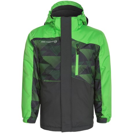 Free Country Boarders Ski Jacket Insulated (For Little and Big Boys)