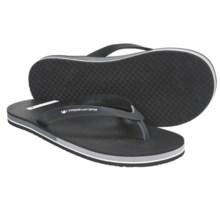 Freewaters Friday Sandals - Flip-Flops (For Men) in Black - Closeouts