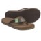 Freewaters Soul Train Sandals - Flip-Flops (For Men) in Brown/Green