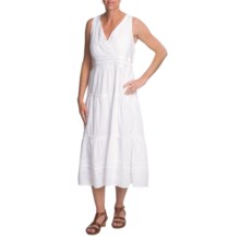Fresco by Nomadic Traders Monsoon Avalon Dress - Sleeveless (For Women) in White - Closeouts