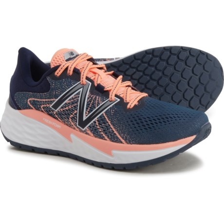 New Balance Fresh Foam(R) Evare Running Shoes (For Women) - NAVY/PINK (8 )