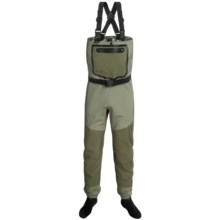 Frogg Toggs Anura Waders - Waterproof Breathable, Stockingfoot (For Men and Women) in Sand/Sage - Closeouts