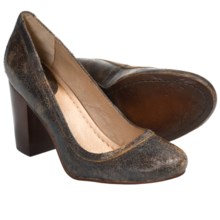 Frye Carson Leather Pumps (For Women) in Chocolate - Closeouts