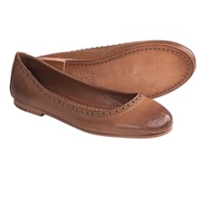 Frye Carson Rivet Shoes - Ballet Flats, Leather (For Women) in Tan - Closeouts