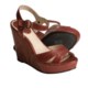 Frye Corrina Campus Wedge Sandals - Leather (For Women)