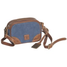 Frye Danni Camera Crossbody Purse - Canvas (For Women) in Blue - Closeouts