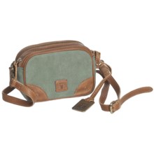 Frye Danni Camera Crossbody Purse - Canvas (For Women) in Sage - Closeouts