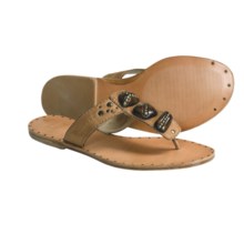 Frye Delphine Thong Sandals (For Women) in Tan - Closeouts