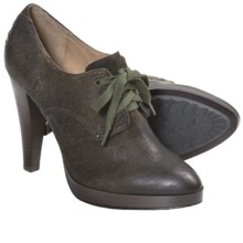 Frye Harlow Oxford Shoes - Oiled Leather, Platform (For Women) in Tan - Closeouts