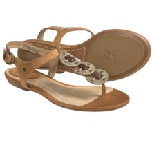 Frye Laurel Ring Ankle Sandals - Leather (For Women) in Natural/Gold - Closeouts