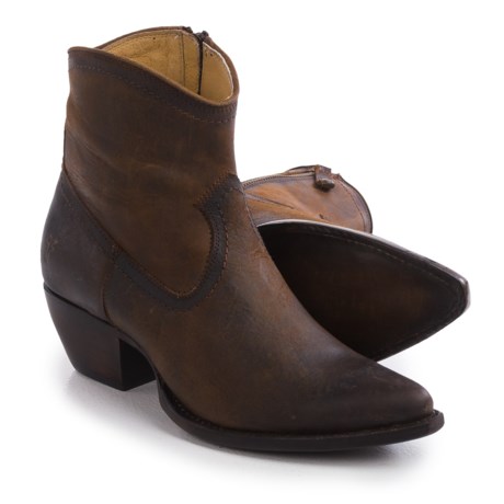 Frye Sacha Short Ankle Boots Leather For Women