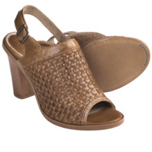 Frye Sofia Woven Sling-Back Sandals (For Women) in Camel - Closeouts