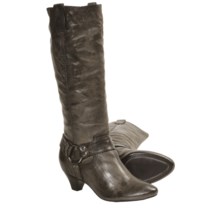 Frye Steffi Harness Boots (For Women) in Charcoal - Closeouts