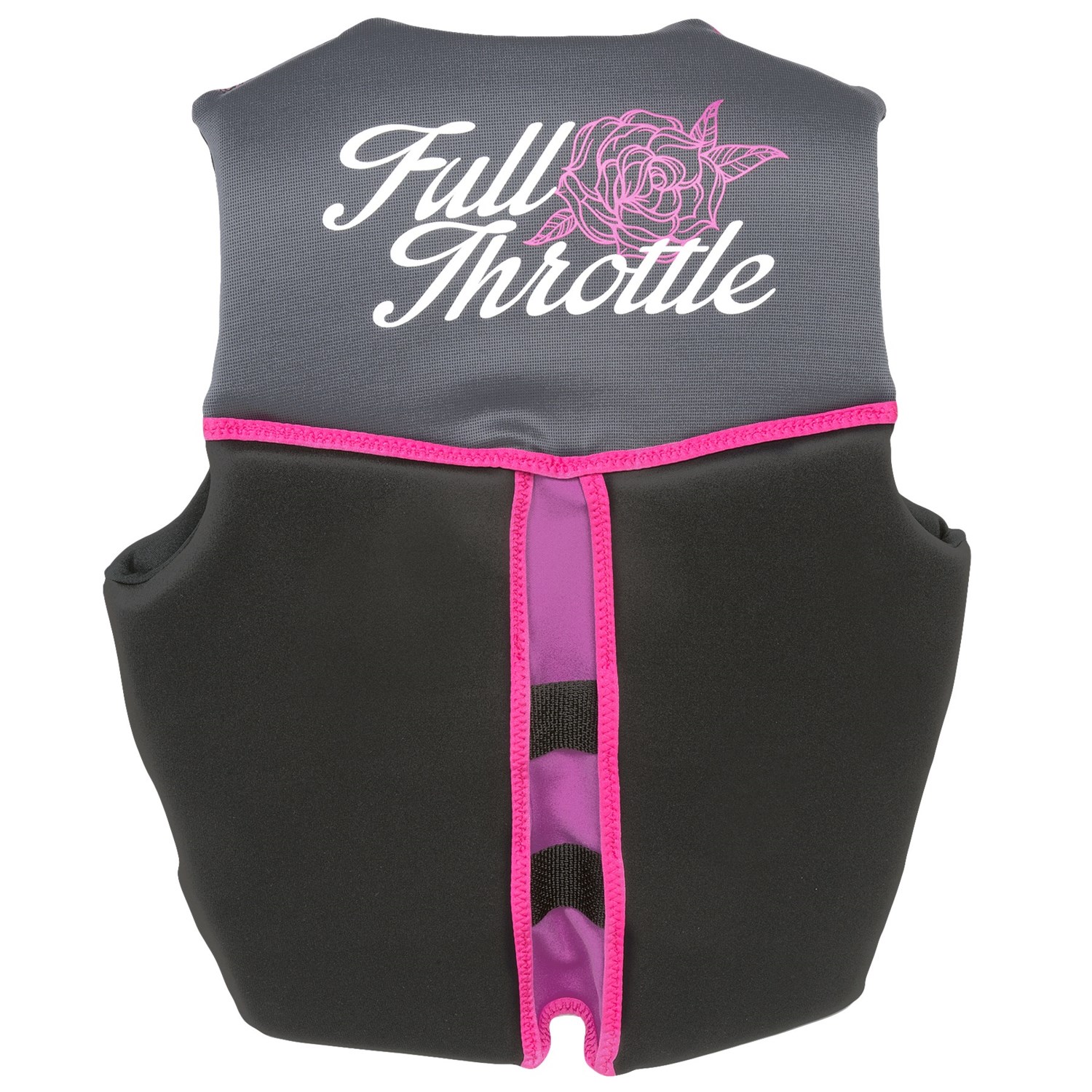 Full Throttle Hinged FlexBack Neoprene Type III PFD Life Jacket (For