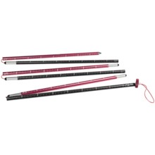 G3 Genuine Guide Gear Professional Tech Avalanche Probe - 240cm in Red / Black - Closeouts