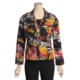 Gabriella Molinari Printed Jacket - Stretch Cotton, Convertible Sleeve (For Women)