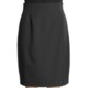 Gabriella Molinari Worsted Wool Pencil Skirt - Short (For Petite Women)