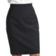 Gabriella Molinari Worsted Wool Pencil Skirt - Short (For Petite Women)