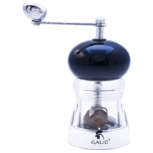 Galic Nutmeg 4” Mill in Gloss Black - Closeouts