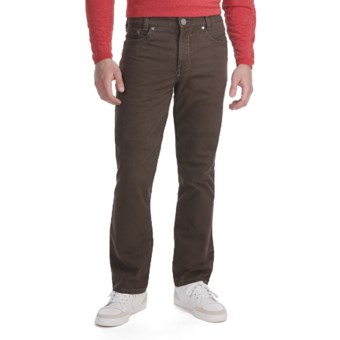 Gardeur Nevio Stretch Bedford Cord Pants - 5 Pocket, Comfort Waistband (For Men) in Brown