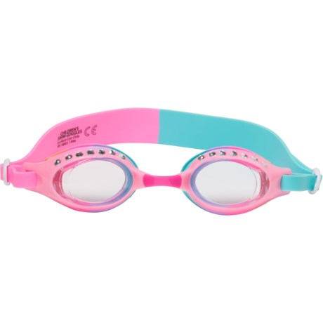 Aqua2ude Gem Bling Swim Goggles (For Kids) - PINK ( )