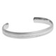 Gemstar Engraved Cuff Bracelet - Stainless Steel