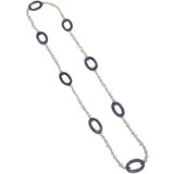 Gemstar Pearl and Seed Bead Necklace - 32”