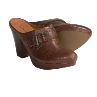 Gentle Souls by Kenneth Cole Ophelia Clogs - Leather, Open Back (For Women) in Cigar