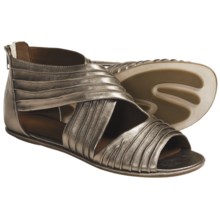 Gentle Souls Day Break Sandals - Leather (For Women) in Pewter - Closeouts